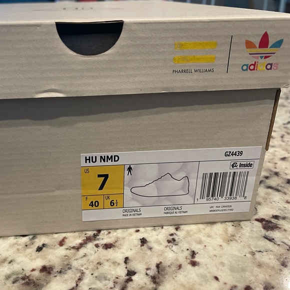 Brand New, Animal Print Adidas HU NMD - Size 7M=8.5W (Runs big & fits like 7.5M) - Picture 5 of 6
